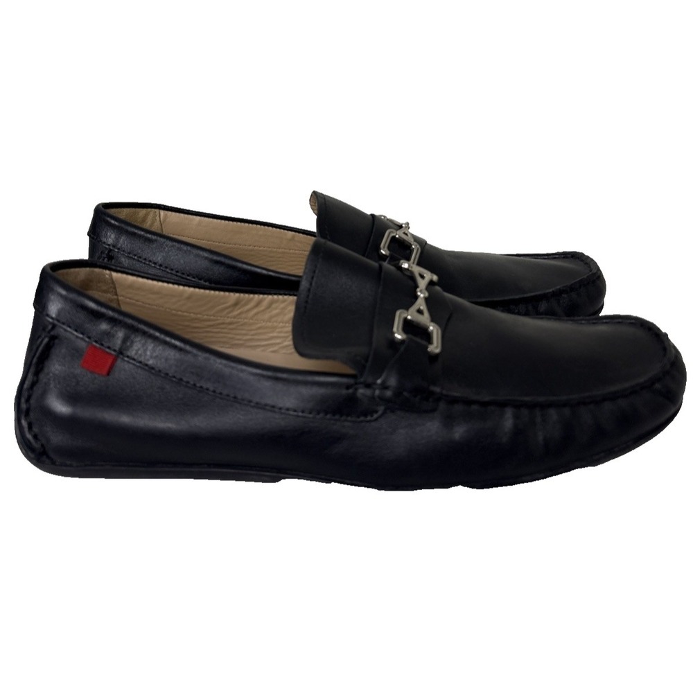 Marc Joseph New York Leather‎ Horsebit Loafer Shoes Mens 13 Black Designer